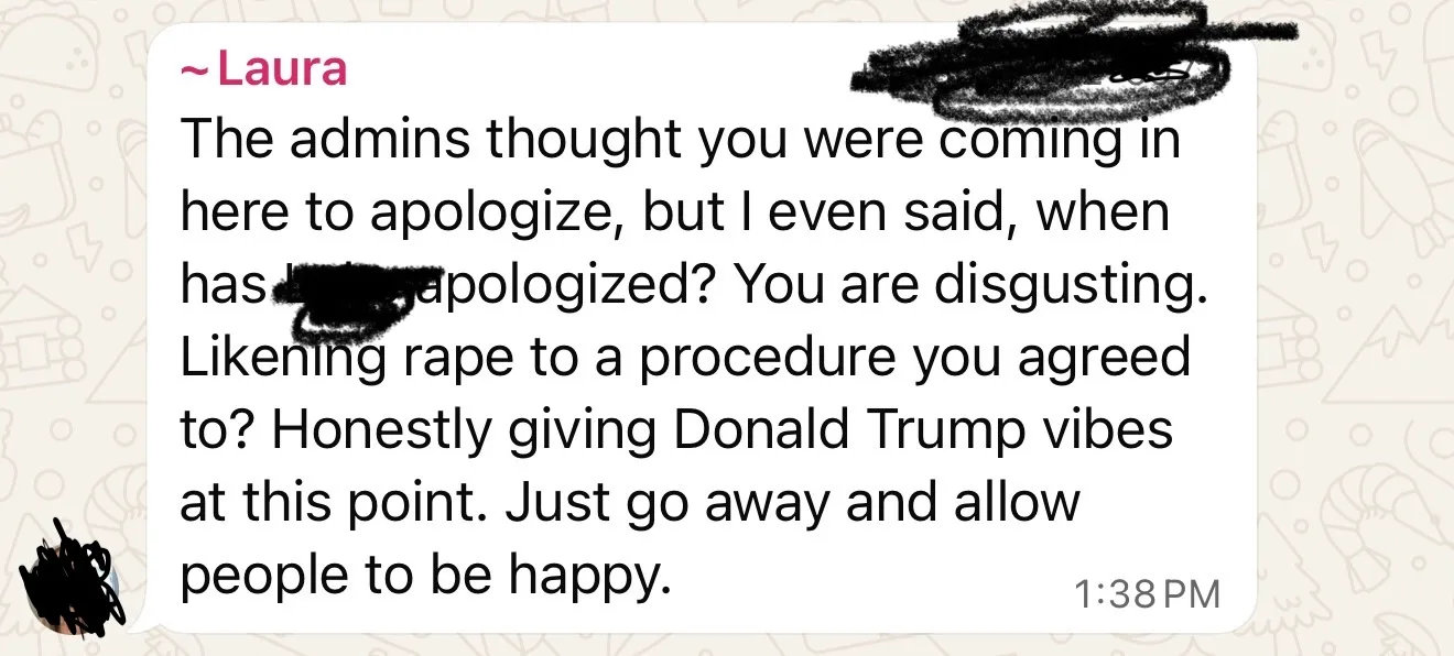 Patient attacking victim